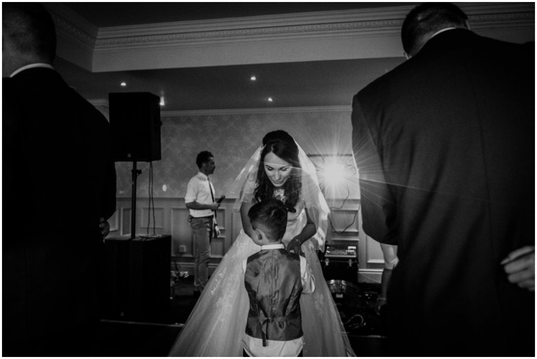 bride and grooms first dance