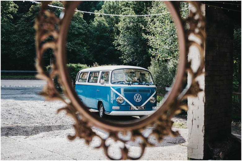 wedding VW camper van