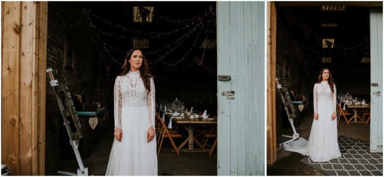 rustic barn wedding venue in Ayrshire